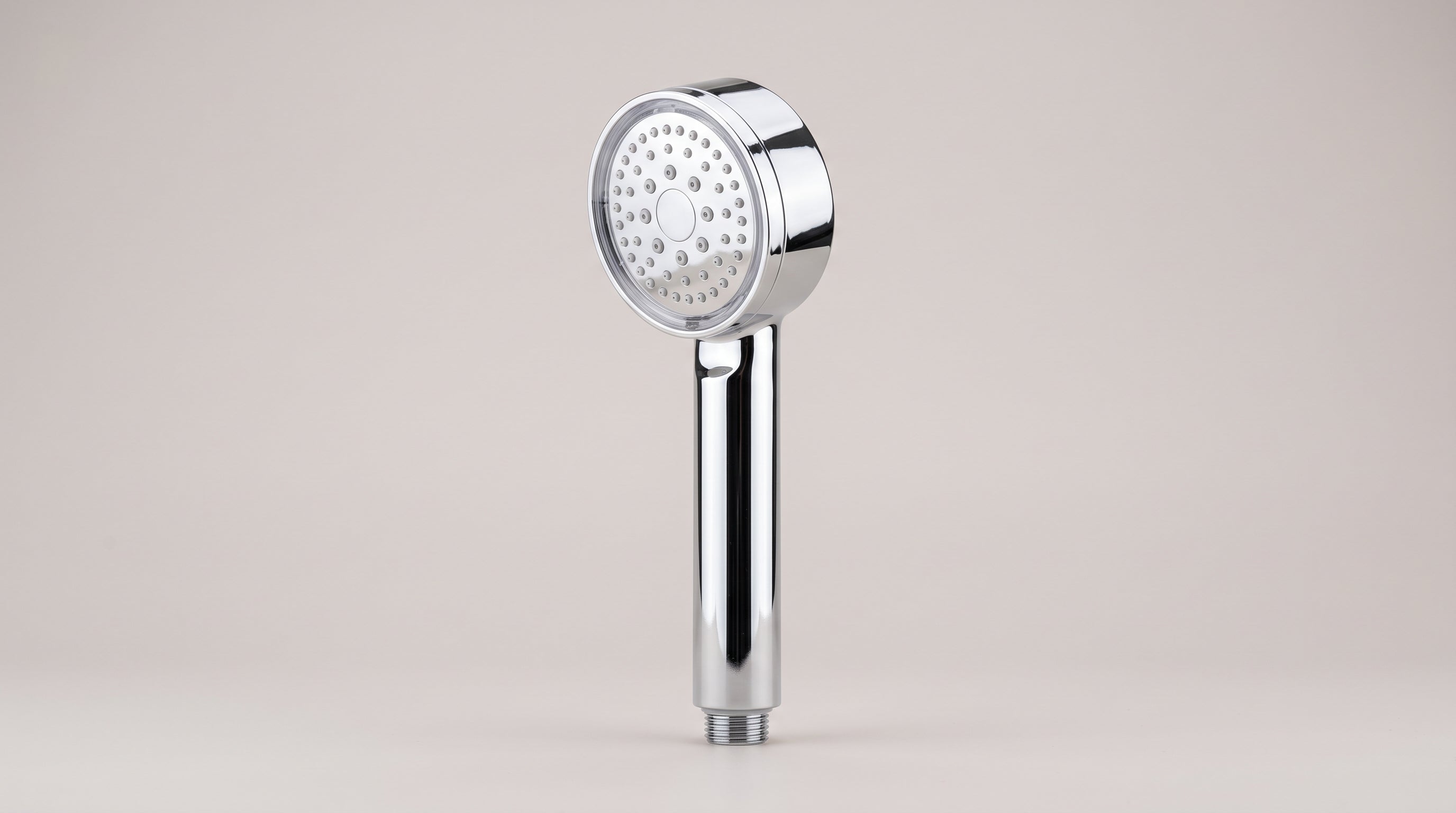 Pommeau filtrant Aurdent chrome, packshot studio