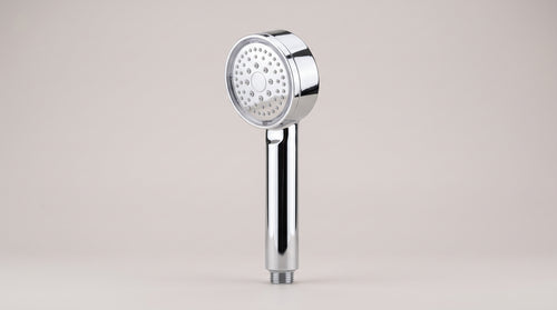 Pommeau filtrant Aurdent chrome, packshot studio